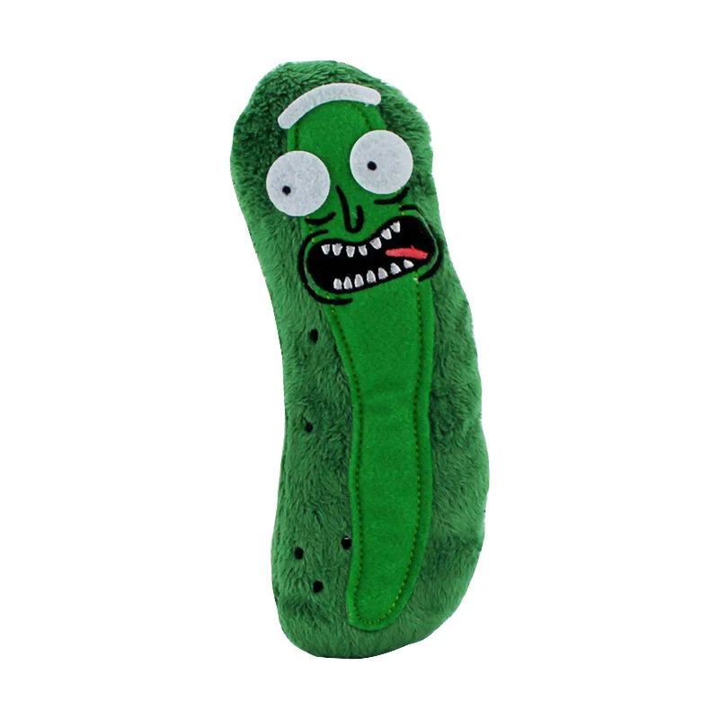 18 см Rick and Morty Pickle огурец Рик плюшевые куклы мягкие для подарка на Рождество