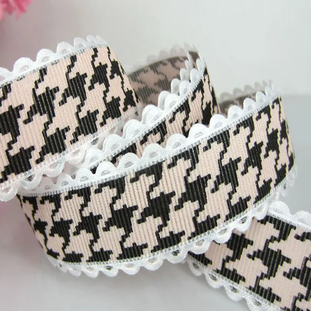 Buy 1Roll 20yards 1" Printed Lace Ribbon Fabric Trim