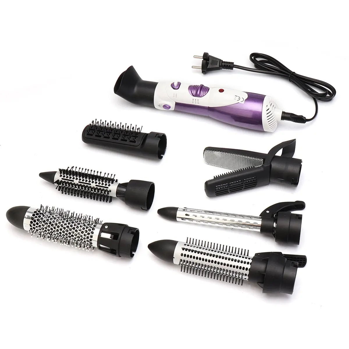 7 в 1 мульти-палочки для волос электрические модные Инструменты для укладки волос выпрямитель щипцы для завивки волшебных волос бигуди для