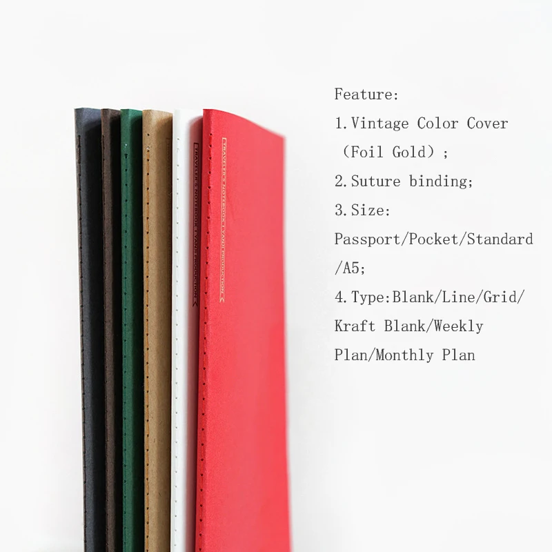 Японский винтажный ноутбук Fromthenon пополнение ноутбука для Midori Planner