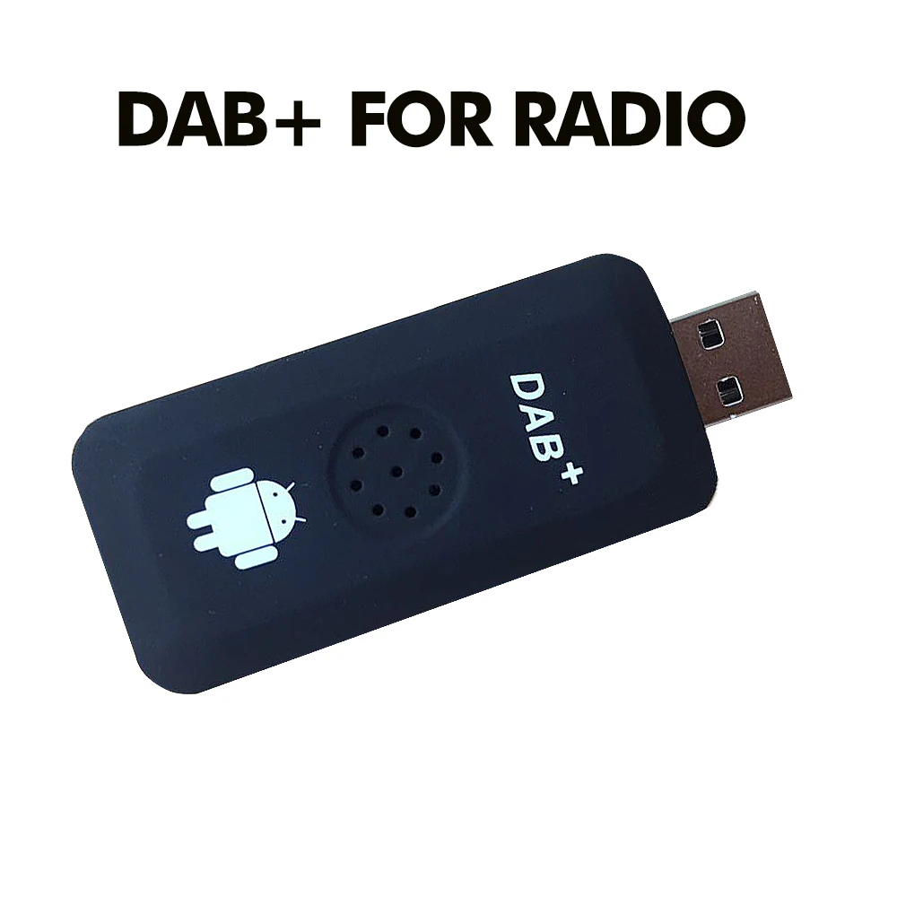 USB 2.0 Digital DAB + จูนเนอร์วิทยุเครื่องรับสัญญาณสำหรับ Android