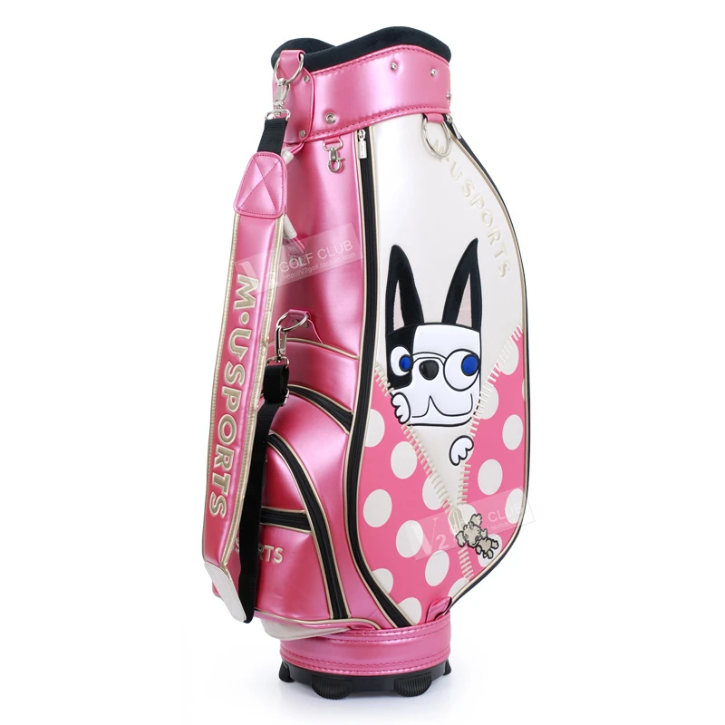 South Korea Mu Sports Golf Bag Ladies Golf Clubs Package Necessary Import  Pu Multi-color Ball Bag - Golf Bags - AliExpress