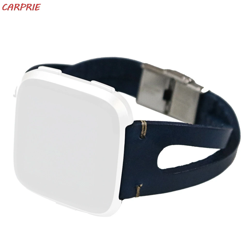 

CARPRIE Replacement Leather Wristband Band Strap Bracelet For Fitbit Versa/Versa Lite 2019 Big Promotion Z30411