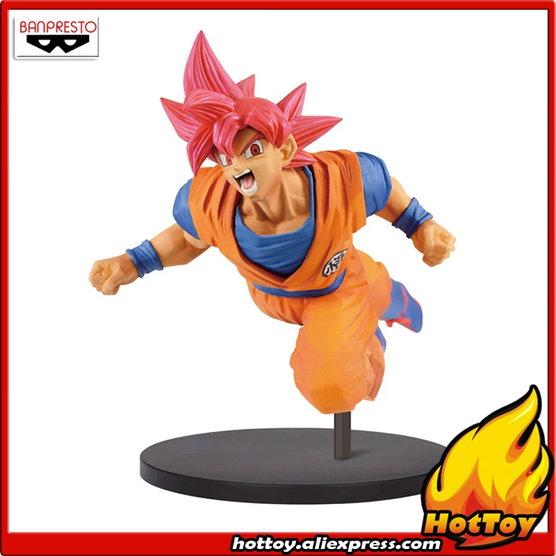 

100% Original Banpresto Son Gokou FES !! Vol.9 Collection Figure - Super Saiyan God Goku from "Dragon Ball SUPER"