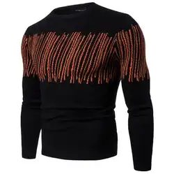 Высокое качество 2019 Новая Мода стилист стиль для мужчин круглый вырез горловины с длинным рукавом пуловеры для женщин High Street в стиле панк