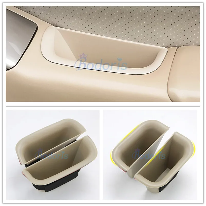 

For Toyota Land Cruiser 120 Prado FJ120 2003-2009 Car Styling Car Organizer Door Holder Armrest Storage Box Tray Accessories