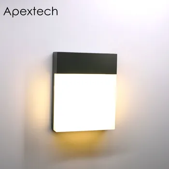 

Apextech Ultra Thin LED Wall Lamp Outdoor IP54 Waterproof Corridor Stairs Balcony Aisle Porch Wall Lights Garden Lighting Decor