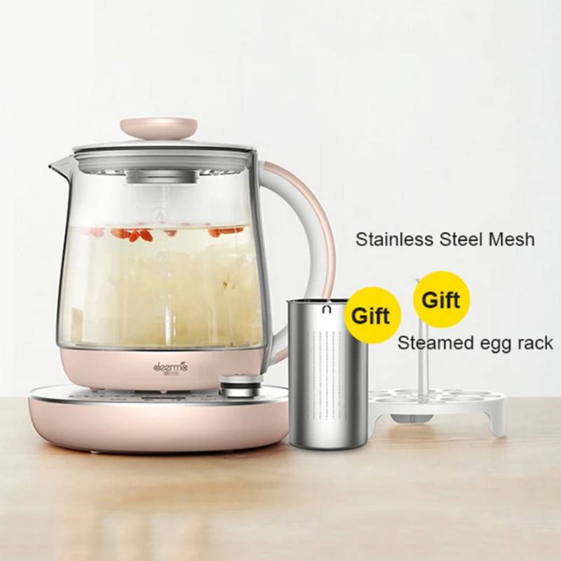  Xiaomi 1.5L Health Preserving Pot Multifunction Electric Cooking Tea Kettle Appointment Timing Insu