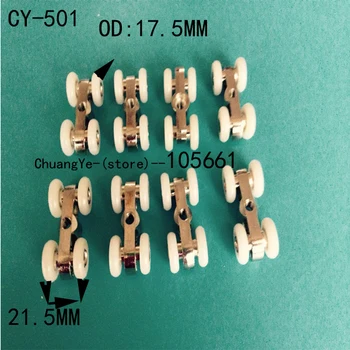 

18mm Four Wheeled Hanging Shower Roller Showers Sliding Quadrant Doors Wheels
