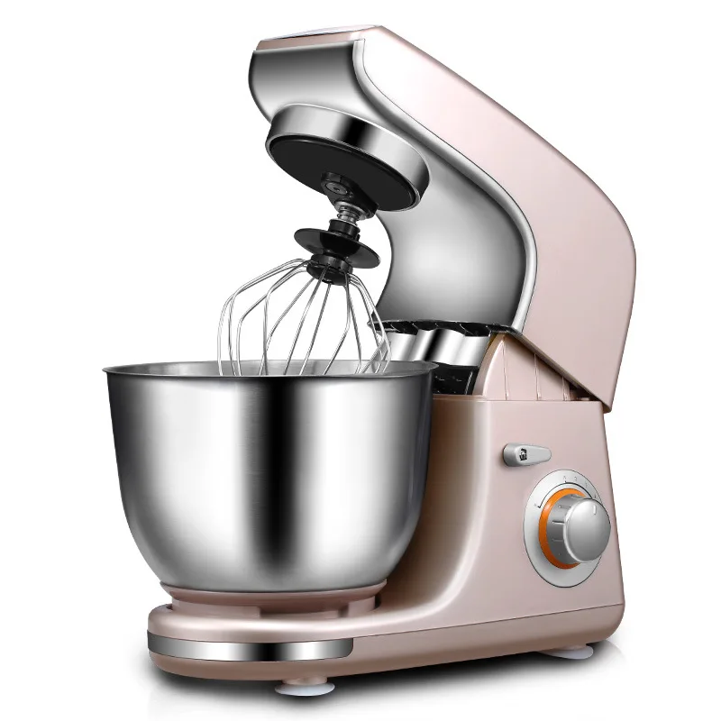 HIMOSKWA Multifunctional 3 In 1 Automatic Food Blender Egg Stirrer Bread Dough Kneading Machine Home Baking Mixer Chef Helper 4L HIMOSKWA Multifunctional 3 In 1 Automatic Food Blender Egg Stirrer Bread Dough Kneading Machine Home Baking Mixer Chef Helper 4L