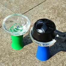 Чаша для кальяна силиконовая кальянная чаша с каркасом Keloud держатель тепла Хранитель курительная трубка аксессуары для кальяна Cachimba