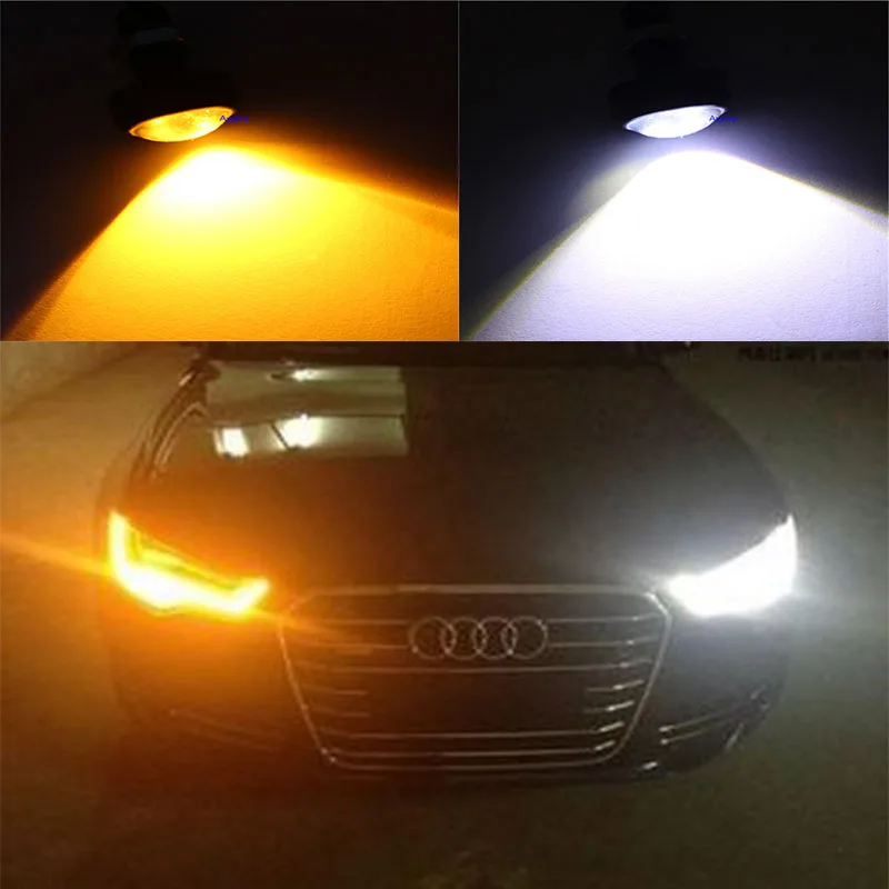 AYJERY 6 шт. 12 В постоянного тока 5730 4 SMD Автомобильные светодиодные дневные ходовые