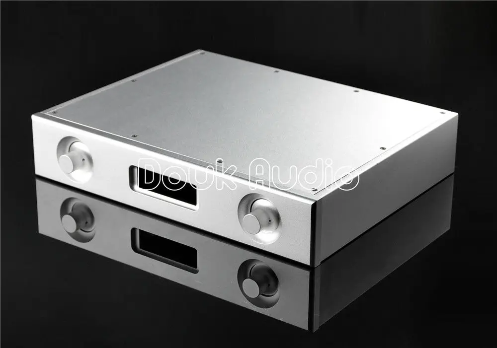 Nobsound белый Алюминий шасси DAC-аудиодекодер корпус DIY Дело Box W320* H62* D252mm