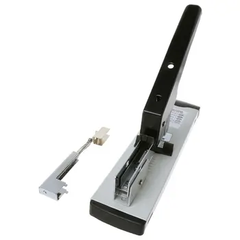 

Heavy Duty Metal Adjustable Stapler Paper Bookbinding 100 Sheet Capacity School Office Supplies