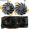 Охлаждающий вентилятор для карт Gigabyte T129215SU GV-RX570/RX580 GAMING GV-RX470 WF2/RX480 WF2 88 мм ► Фото 1/6