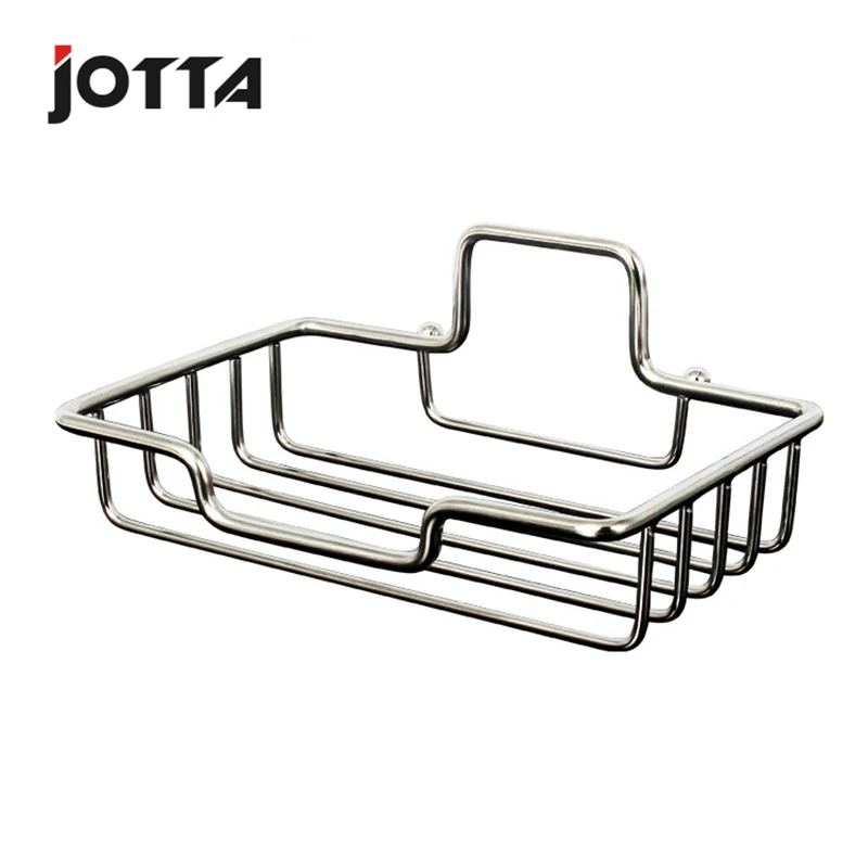 Creative non-perforated stainless steel soap rack bathroom bituminous stick soap rack laundry goods storage soap rack