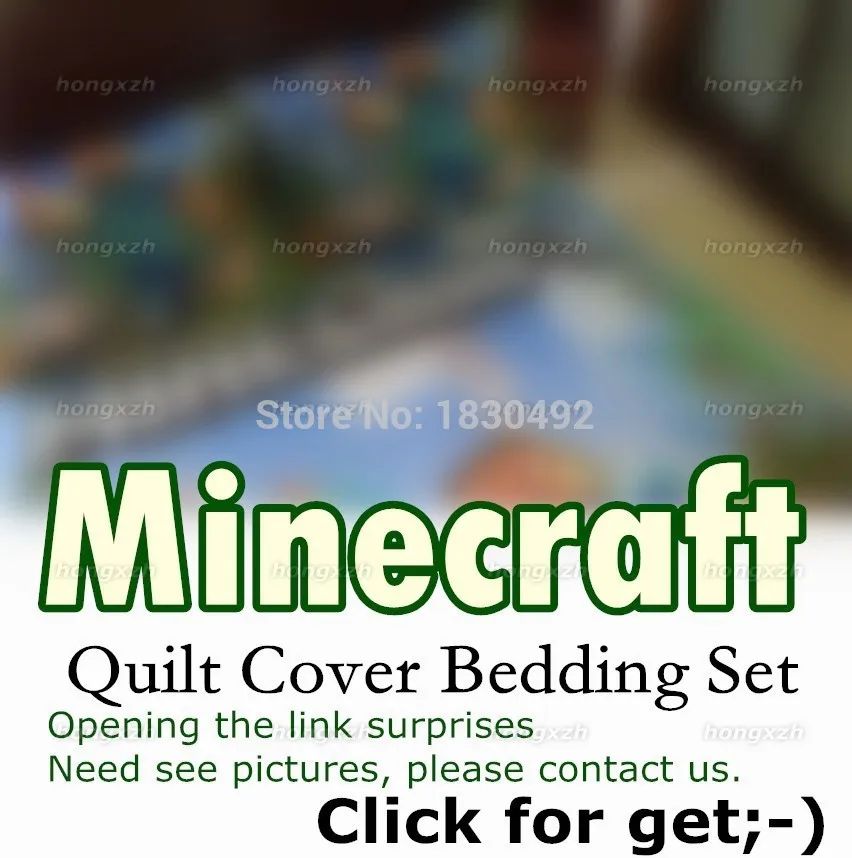 New Arrive Children 3d Bedding Set Minecraft Bedding Steve Kids