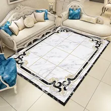 Европейский стиль нежные мягкие ковры для гостиной спальни ковер большого размера детской комнаты Декоративные Коврики домашний Противоскользящий ковер