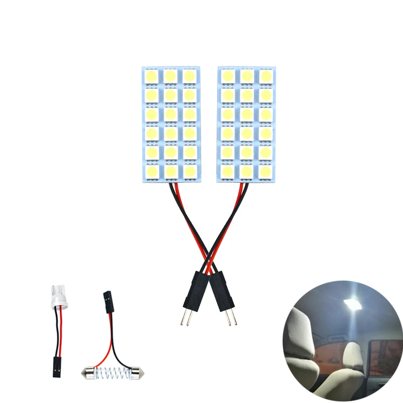 

cob Work Decor Lamp Interior LED bulbs Bulb Light Dome Festoon for Holden commodore colorado Honda Accord Civic CRV pilot