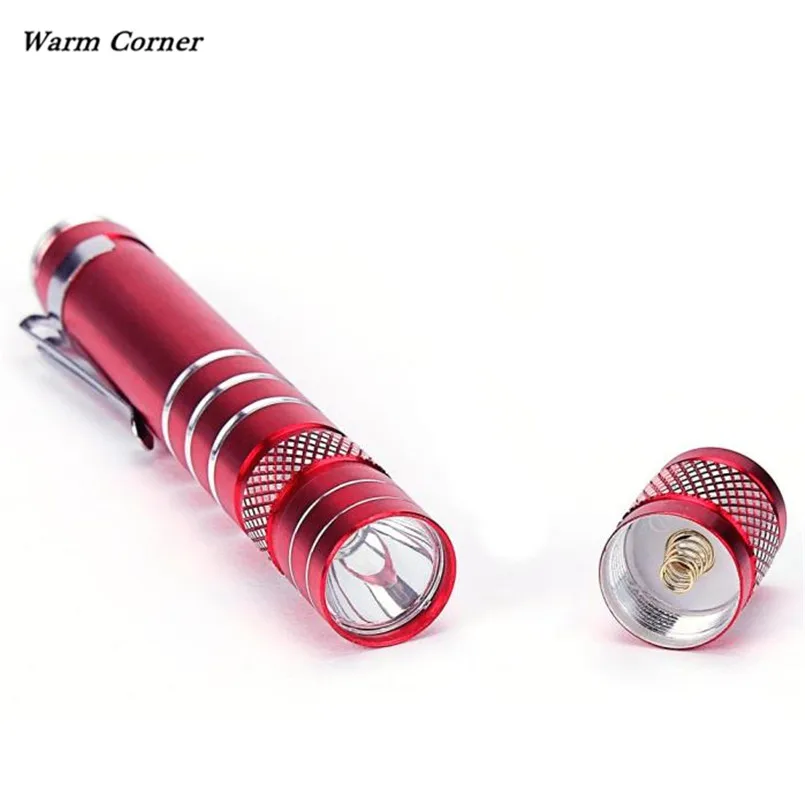 

Warm Corner LM Mini 1200LM High Power Torch Cree Q5 LED Tactical Flashlight AA Lamp Light Red Free Shipping Sept 8