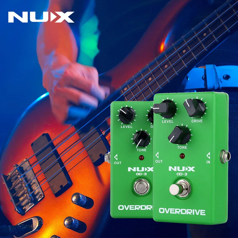 NUX OD 3 Electric Guitar Effect Pedal Ture Bypass