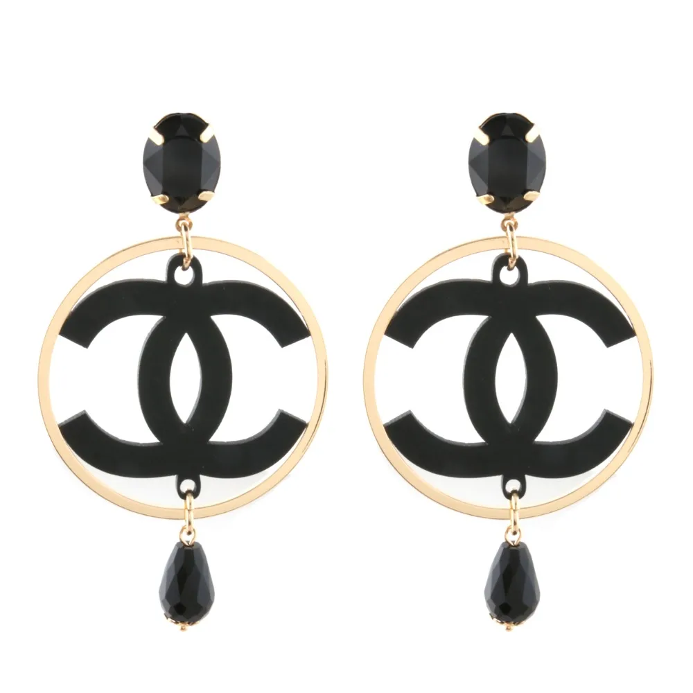 

Honhyingfu Oorbellen Crystal Drop Earrings for Women Fashion Brand Big Earrings Hot jewelry resin earrings Pendientes Mujer Moda