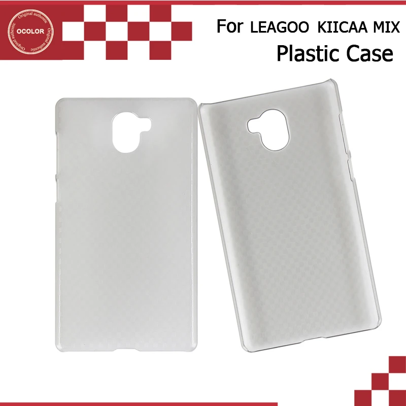 Ocolor для LEAGOO KIICAA MIX PC Пластиковый Чехол задней панели прозрачный кристалл жесткий