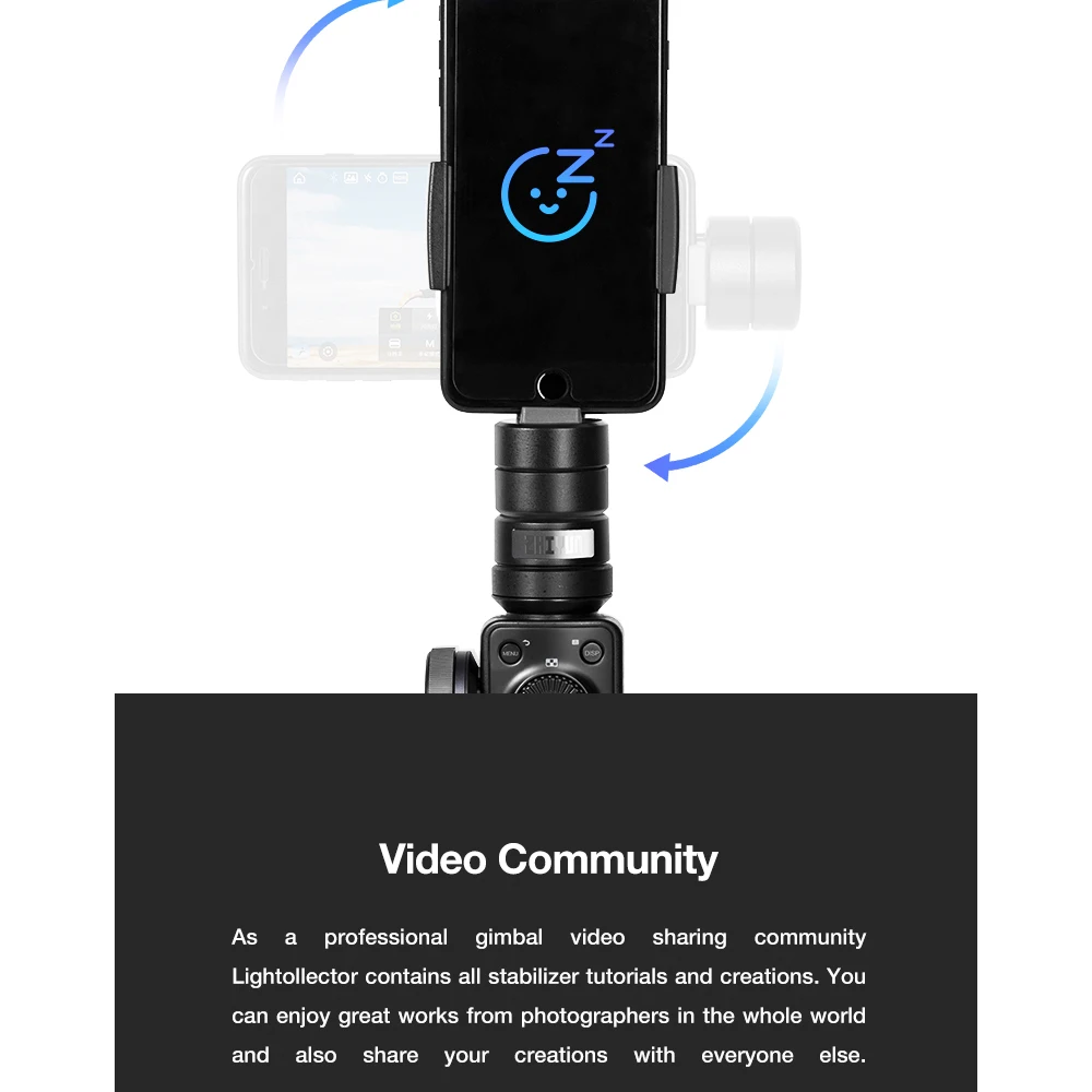 ZHIYUN гладкой 4 Gimbal стабилизатор 3 оси ручной Gimbal стабилизатор для смартфонов IPhone X samsung смартфон Galaxy Gimbal