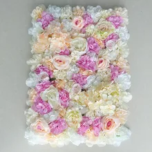 1pcs Artificial Flower Wall 3D Wedding Background Decoration Lawn Pillar Road Lead Flower Arch Silk Rose Hydrangea White Flower 1pcs Artificial Flower Wall 3D Wedding Background Decoration Lawn Pillar Road Lead Flower Arch Silk Rose Hydrangea White Flower