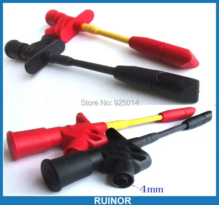 

Insulated Piercing Cables Test Hook to 4mm banana plug Multimeter Test Probes