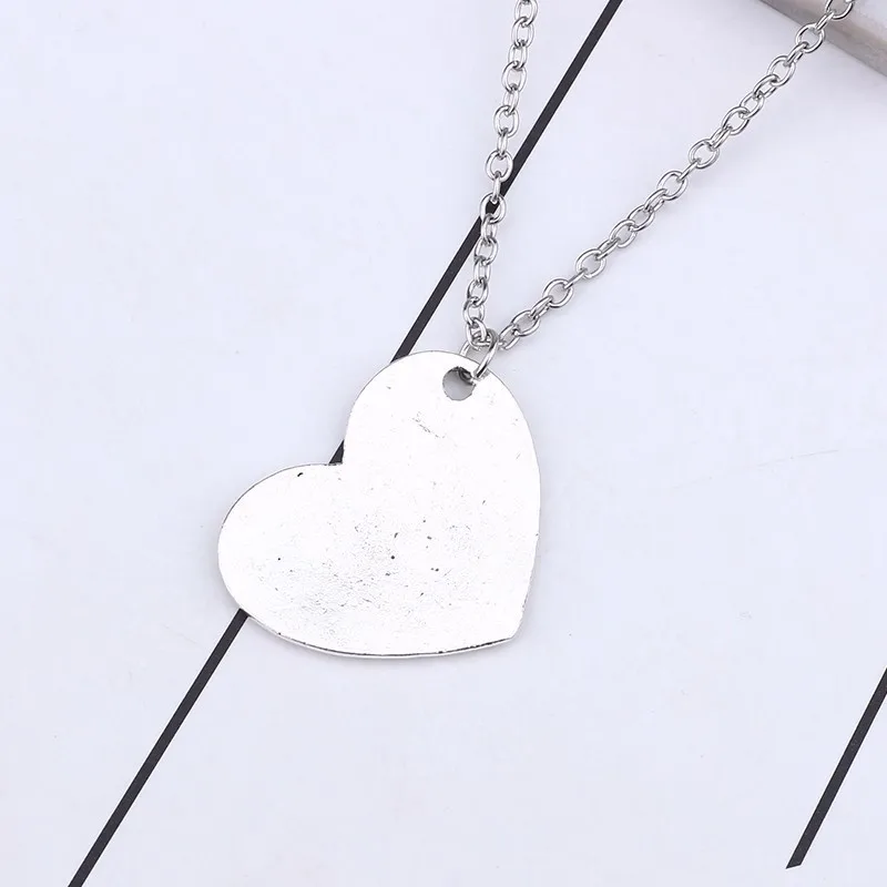 Подвеска в виде сердца Love You подарок для влюбленных романтическая надпись Если бы