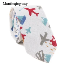 Новые дизайнеры льняной галстук Галстуки для мужчин цветочный Животные узор полиэстер галстук для рубашка свадебные Женихи шеи галстук