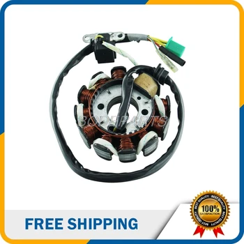 

High Quality Motor Cycle Motor GY6-11 Poles Stator Coil Fit For Electric Start GY-125cc-200cc Engine Free Shipping