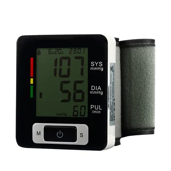 

AOEOM Family Health Monitor Digital Wrist Blood Pressure Monitor with WHO Classification Indicator Sphygmomanometer Sphygmometer