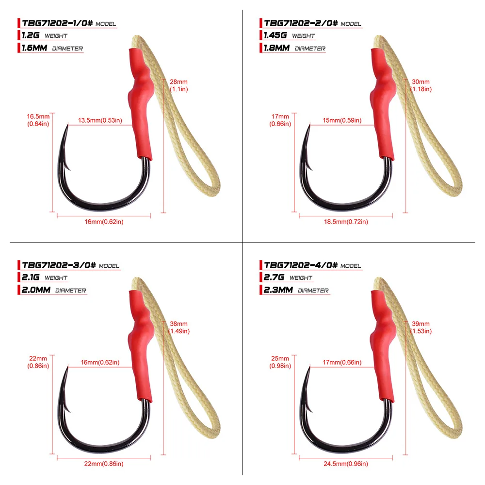 5 шт./лот 1/0#-6/0# Высокоуглеродистая сталь джиговые крючки помощь приманка, мушка, рыболовство Кривошип крючки с PE линия Рыбная блесна рыболовный снасти