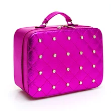 Новое поступление женская косметичка из искусственной кожи Большая вместительная модная косметичка Портативная сумка для хранения