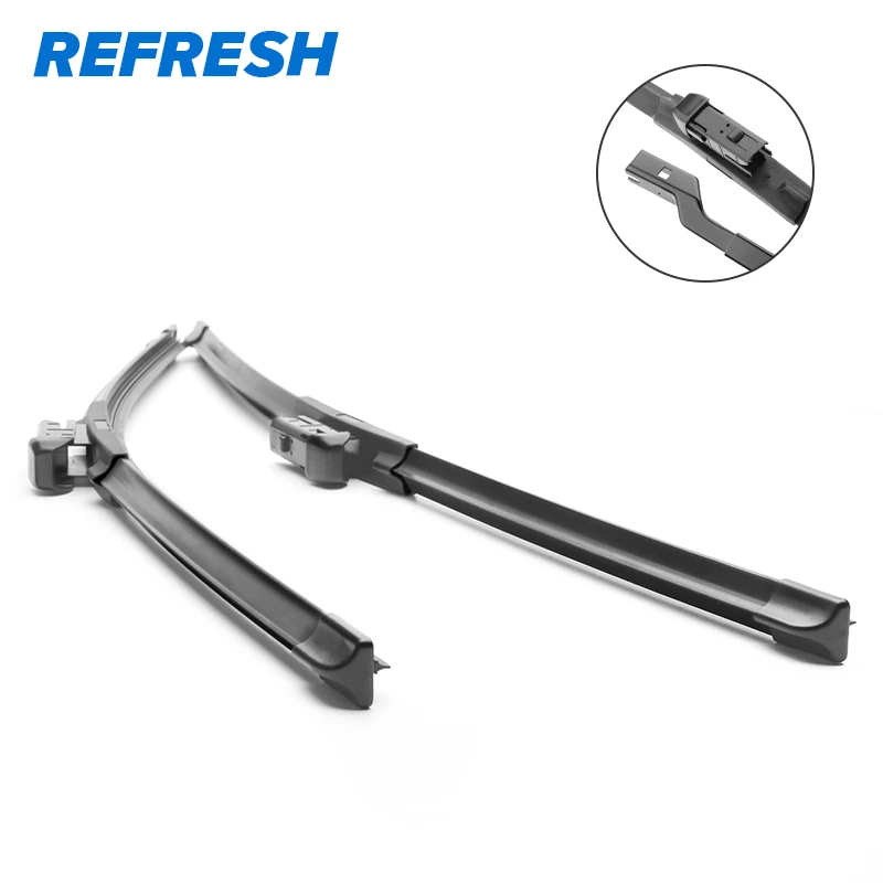 REFRESH Щетки стеклоочистителя для Toyota Prius Fit Hook Arms / кнопочные рычаги Модель Год с 1997 по год