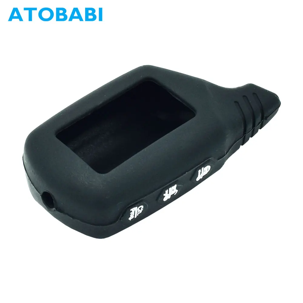

ATOBABI B9 Silicone Key Case Protect Shell for Starline B9 B6 A91 A61 2 Way Car Alarm System LCD Remote Controller Fob Key Cover