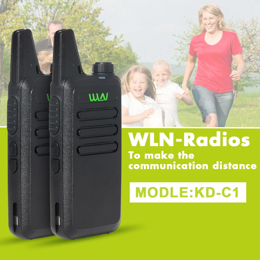 2 шт./лот KD C1 UHF 400 470 МГц Мини Портативный радиоприемопередатчик портативная рация