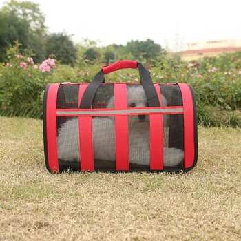 

Oxford Dogs Cat Handbag Carrier Folding Pet Cage Collapsible Puppy Crate Carrying Bags Pets Supplies Transport Chien Accessories