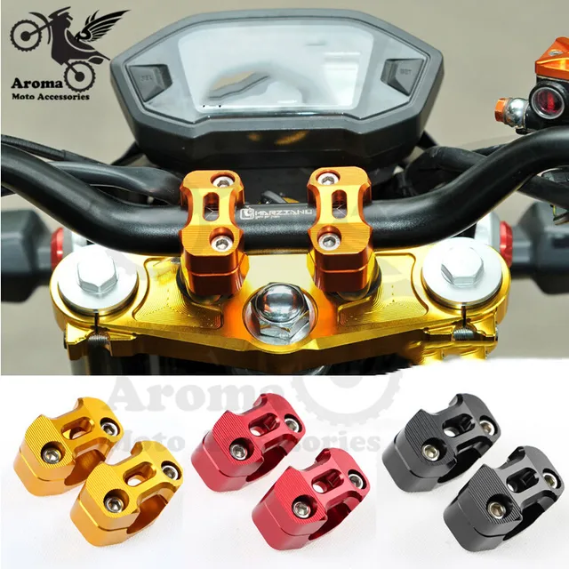 4 Colors Available 28mm motorbike Handle Bar Risers For 28MM 1 1/8 Fat