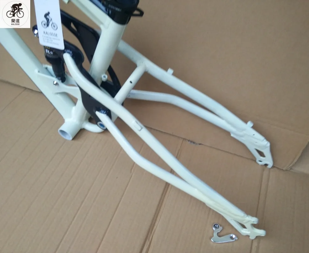 Discount Kaloss Air suspension DH/AM  frame  Bike snow  26*4.0 inch  Fat/Snow  bike frame  Full suspension  DIY colors   26*17 inch , 3 Discount Kaloss Air suspension DH/AM  frame  Bike snow  26*4.0 inch  Fat/Snow  bike frame  Full suspension  DIY colors   26*17 inch , 3