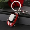 Fashion alloy car key chain keychain charm women handbag crystal pendant small luxury model car accessories ysk073 ► Photo 1/5