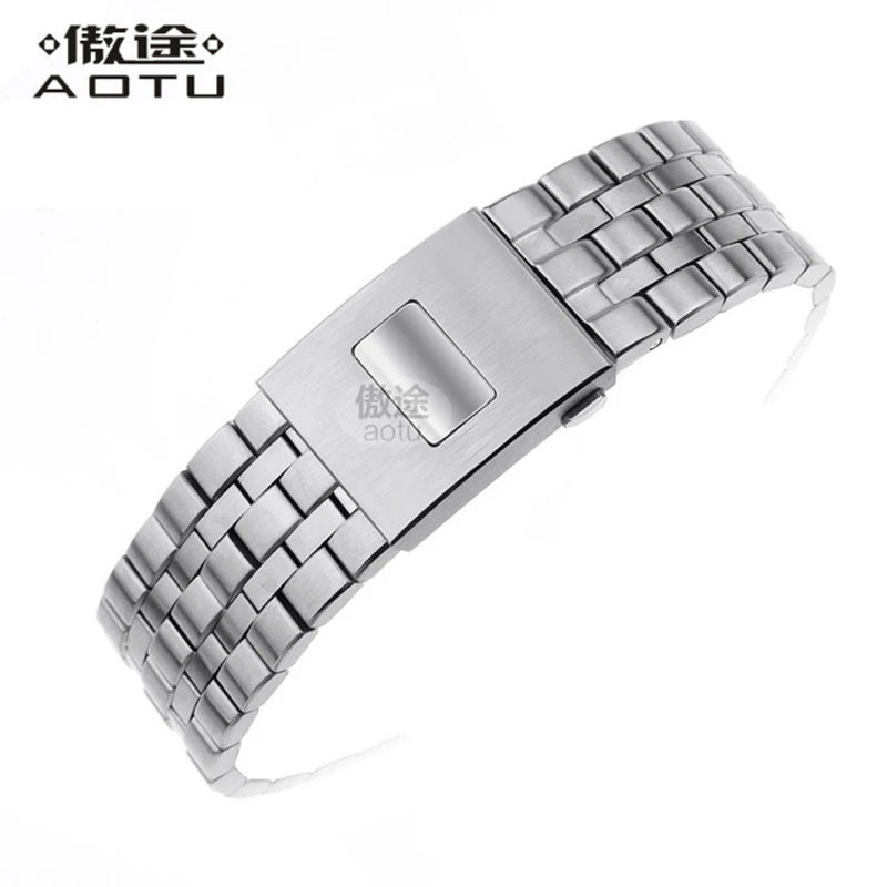 ステンレススチール時計バンドiwc Iw 01 Pilot S マーク腕時計ストラップ男性ブレスレットトップブランド時計ベルト女性時計バンド Steel Watchband Stainless Steel Watchbandwoman Watchband Aliexpress