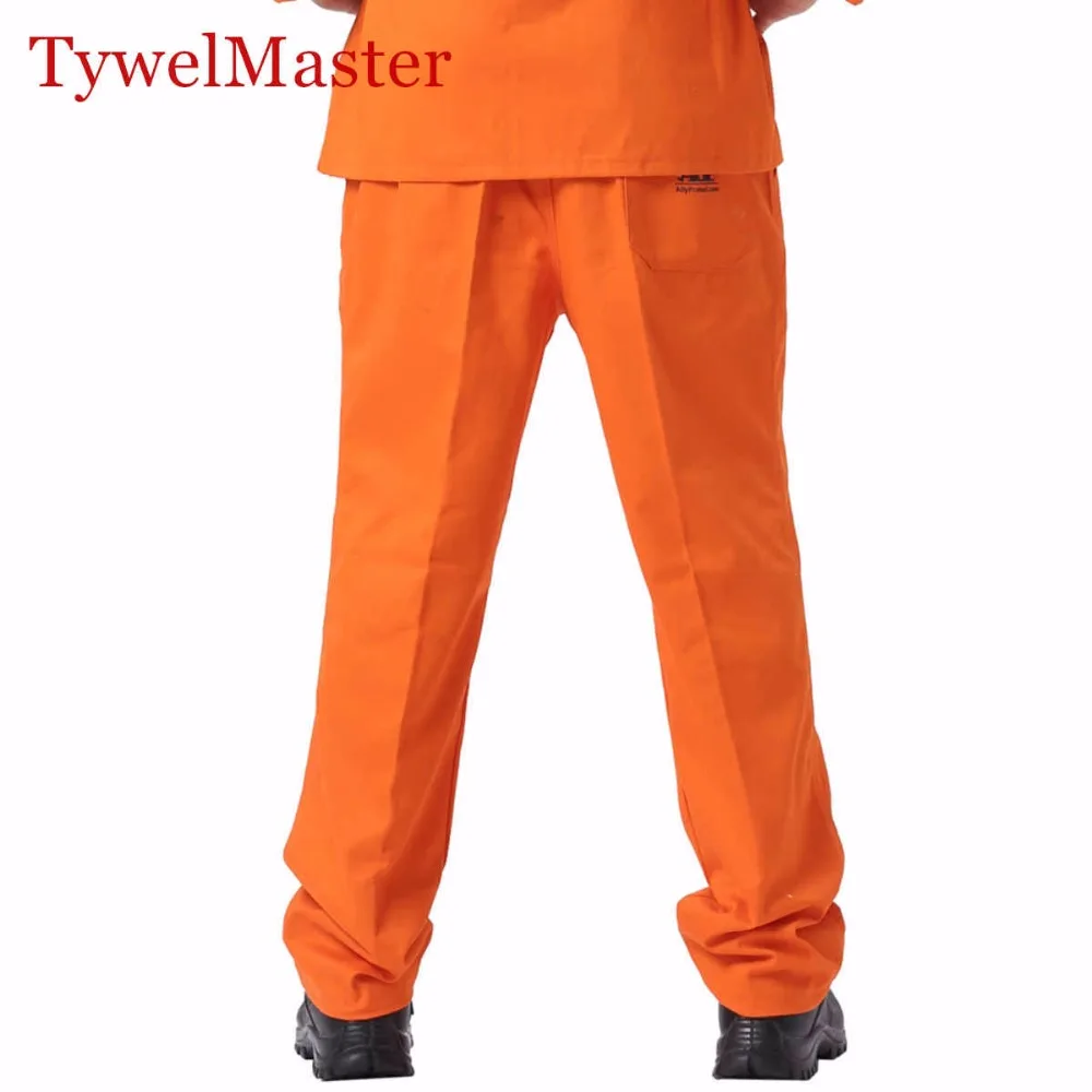 

Welding Chap Washable 11oz Frame Retardant Blue Red Welding Working Abrasion Resistant Trousers FR Worker Britches Welding Pant