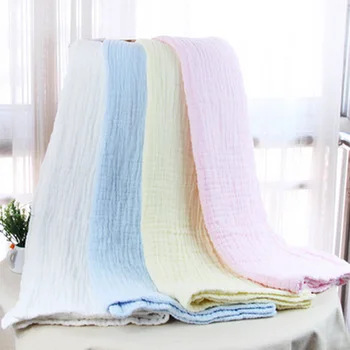 

high quality !!Spring and Summer Baby Bath Towel Baby Towel Six Layers Gauze Towel TRQ1251