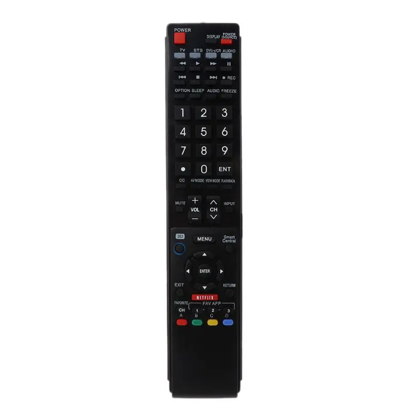 GB118WJSA для Sharp AQUOS tv пульт дистанционного управления LC60C6600 LC60C6600U GB005WJSA