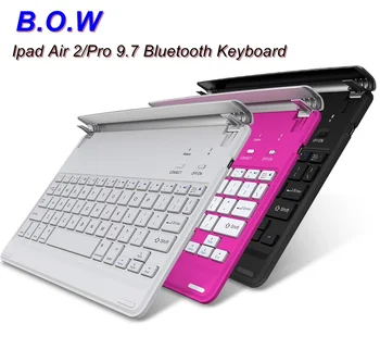 

B.O.W Slim Bluetooth Wireless Keyboard Case Tablet PC Keyboard Case ,Long Battery Life,silica gel protection anti-clip