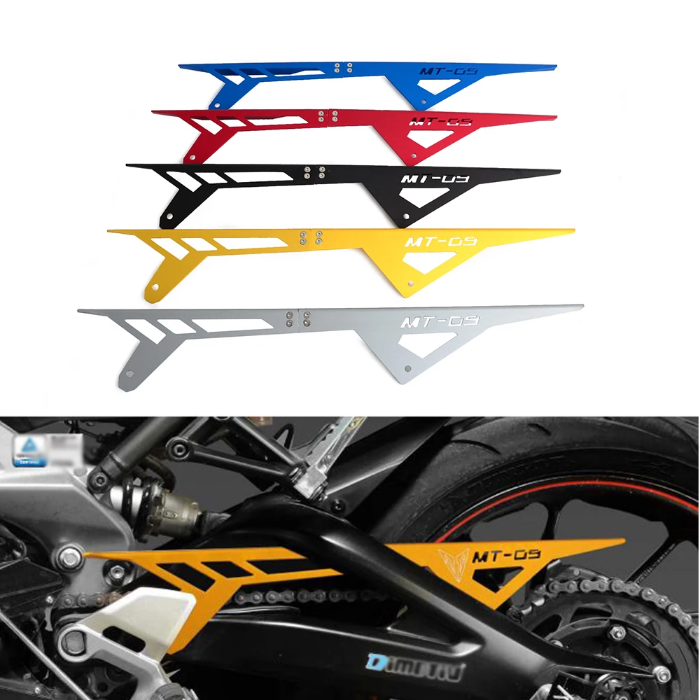 NICECNC CNC цепь Защитная крышка протектор украшения для Yamaha MT 09 MT09 Racer 2013 2014 2015 2016 2017