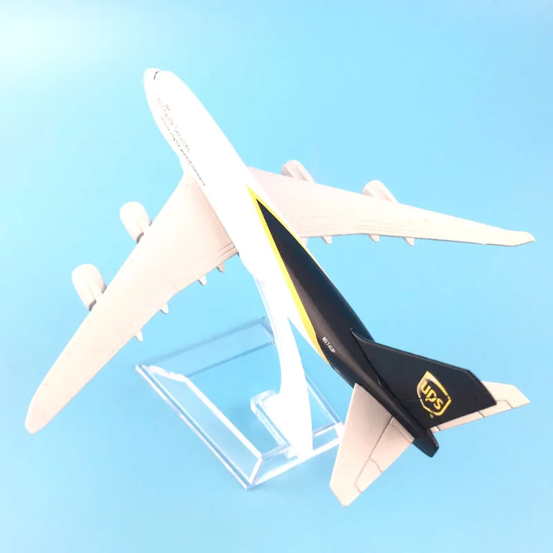 16 см 747 UPS металлический сплав модель самолет игрушечный самолет подарок на день рождения